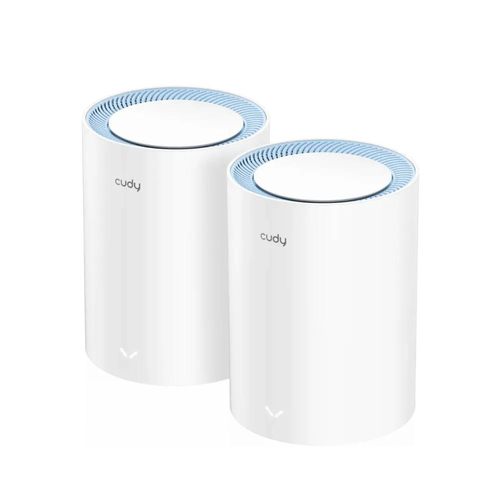 CUDY Router M1300(1-Pack) AC1200 Wi-Fi Gigabit Mesh