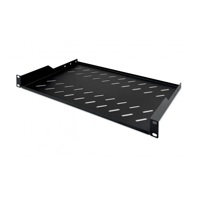 Digitus Polica fiksna 483mm (19 ), 1U, 45x482x250 mm, do 15kg, black