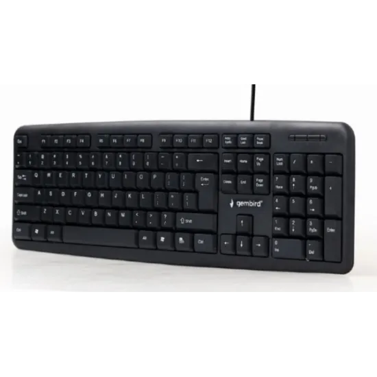 Gembird Tastatura standart usb ENG/black KB-U-103