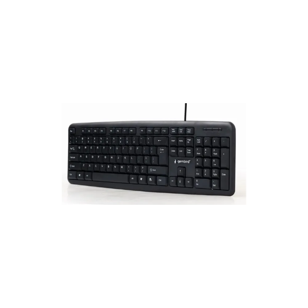Gembird Tastatura standart usb ENG/black KB-U-103