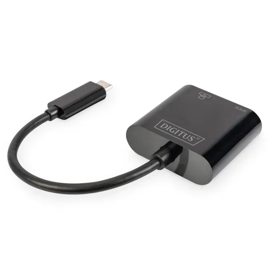 Digitus HUB USB Type C to RJ45 Gigabit Ethernet + Type C PD