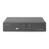 Digitus KVM switch 4 Port HDMI, 4K / 30 Hz (3840 x 2160p)