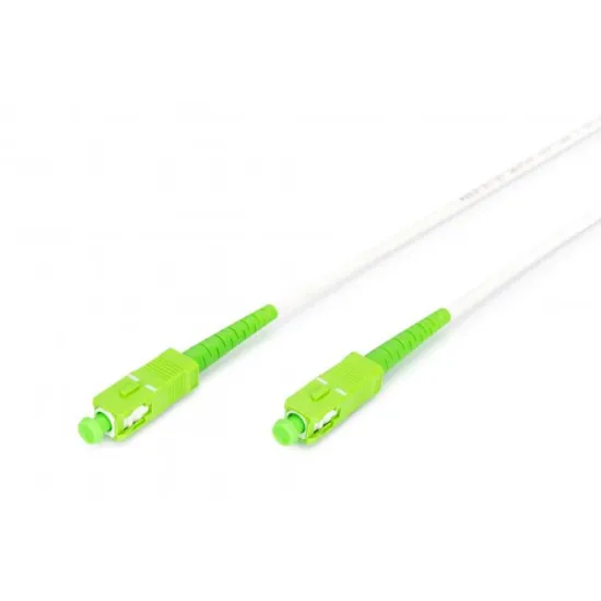 Digitus Fiber optic steel-armored patch cable, simplex, singlemode, SC/APC - SC/APC, 20 m