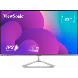 ViewSonic Monitor 32 VX3276-MHD-3, 1920×1080 (FHD), SuperClear IPS panel, 75Hz, 4 ms, 1200:1, 250 cd/m², VGA + HDMI + DisplayPor