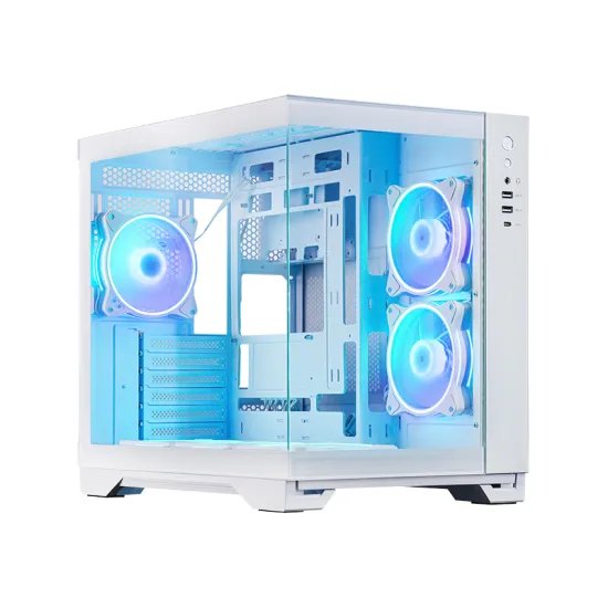 Chieftec CASE VISIO WHITE GM-30W-TG-OP 6x120