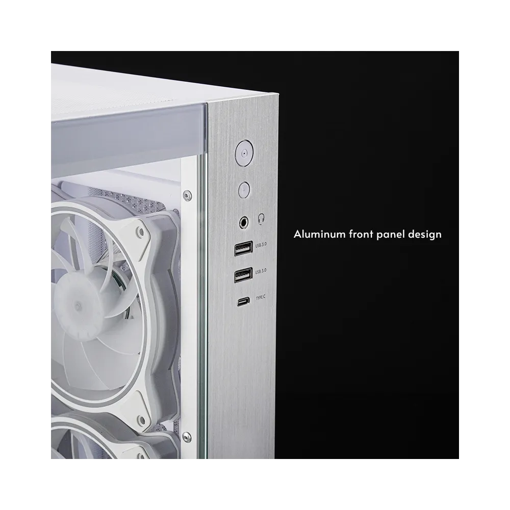 Chieftec CASE VISIO WHITE GM-30W-TG-OP 6x120