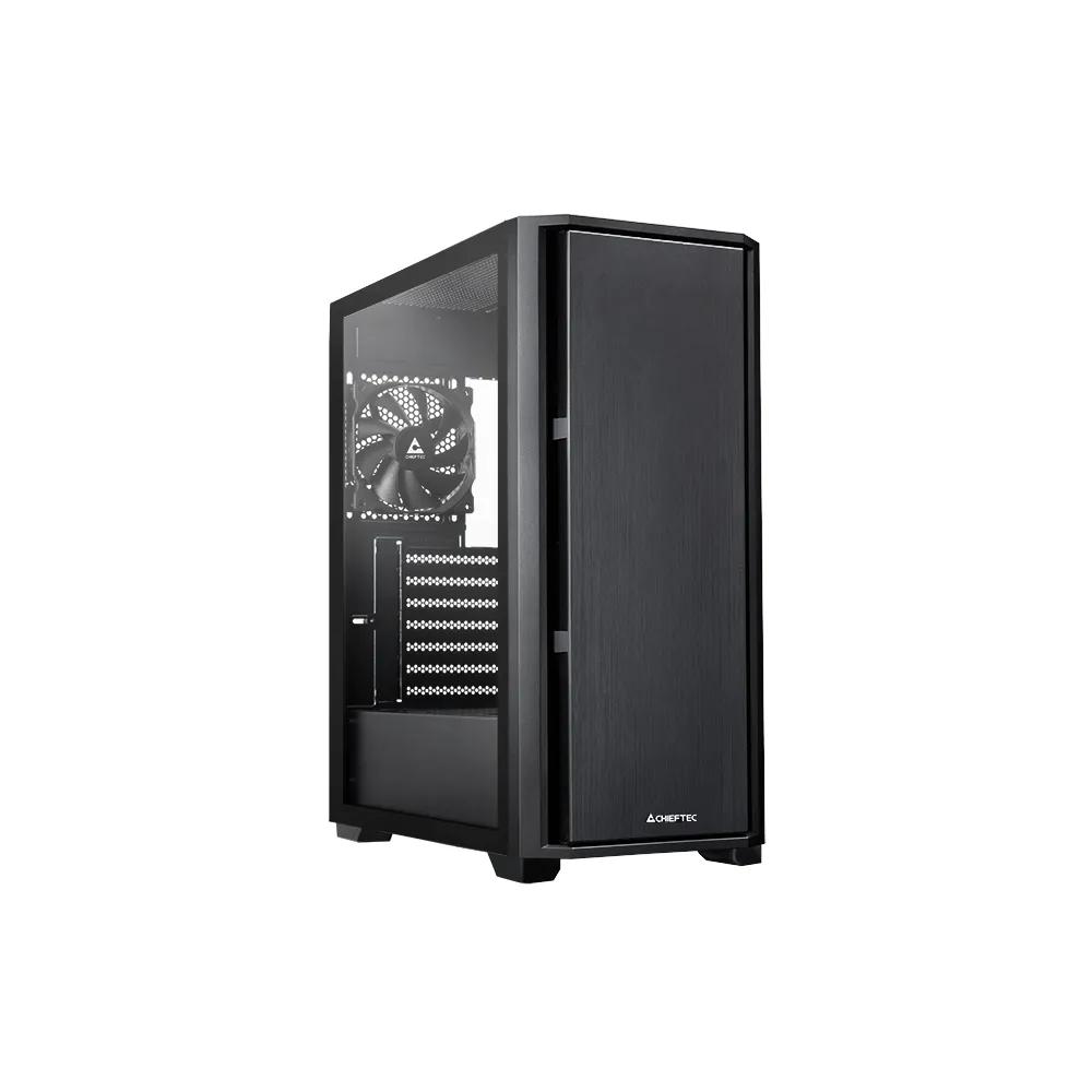 Chieftec CASE AS-02B-TG-OP 1x120