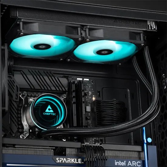 Chieftec CPU Cooler Iceberg 240 CLC-240-RGB (1851, 1700, 1200, AM5, AM4)