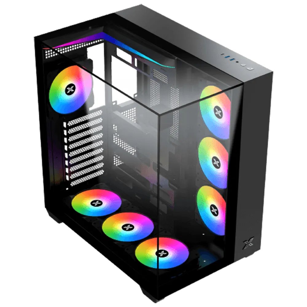 Xigmatek CASE AQUA V 7x120 ARGB