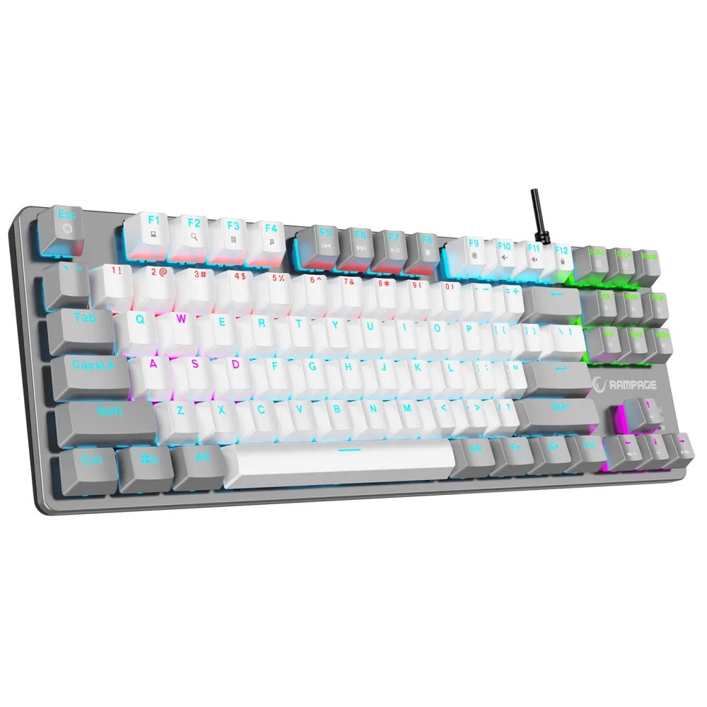 Rampage Tastatura SNUG K14 Mechanical Red Switch RGB US Layout