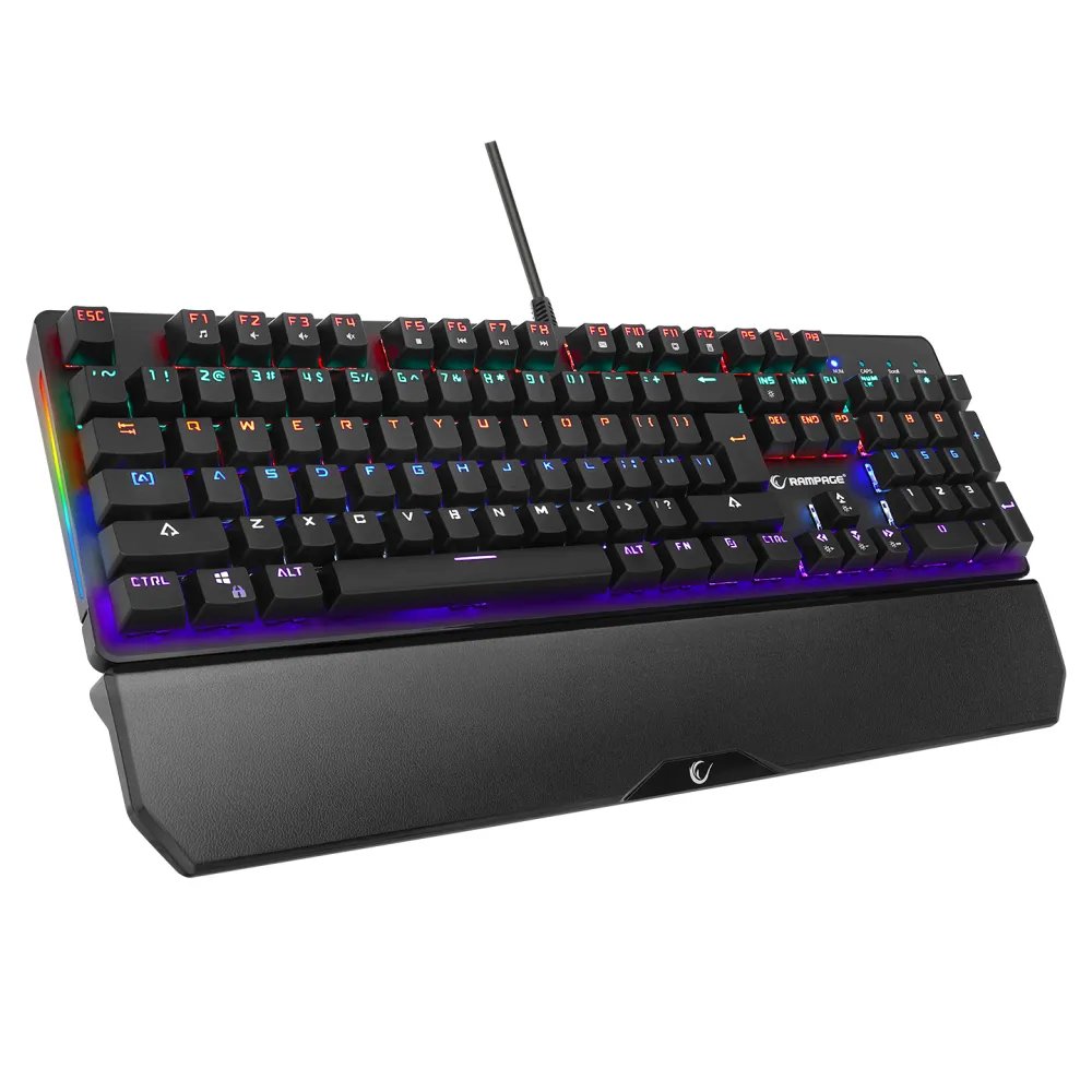 Rampage Tastatura KB-R86 UMBRA USB RGB Blue Switch US Layout Gaming