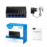 CUDY Switch GS105D 5-Port Gigabit Desktop