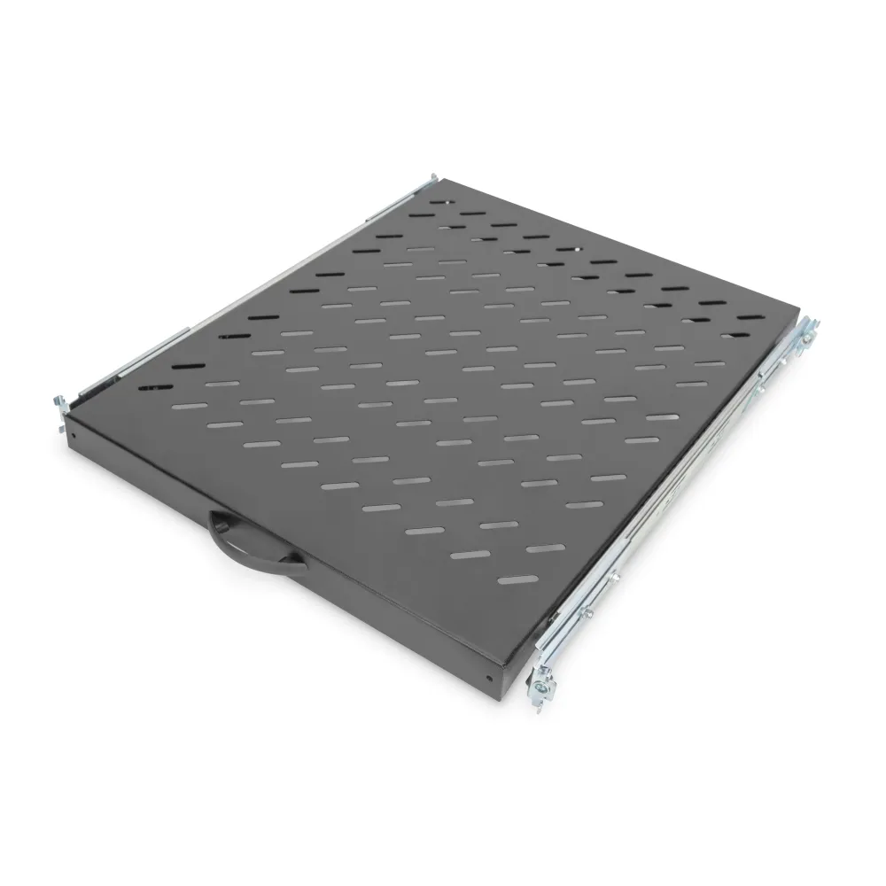 Digitus Polica na izvlacenje 483mm (19 ) 1U, 40x484x568mm, do 25kg, crna