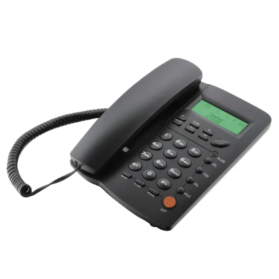 MeanIT Telefon žični stolni ST300 crni