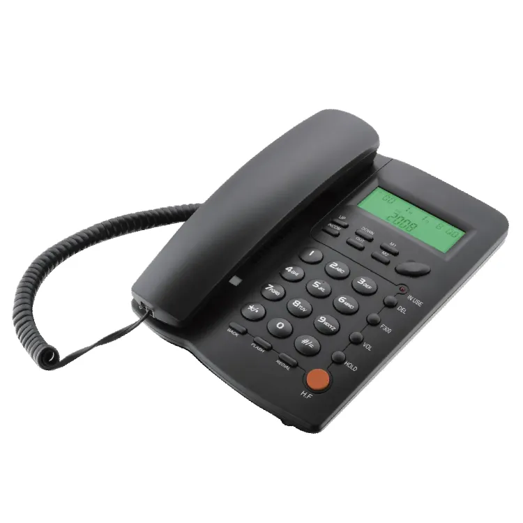 MeanIT Telefon žični stolni ST300 crni