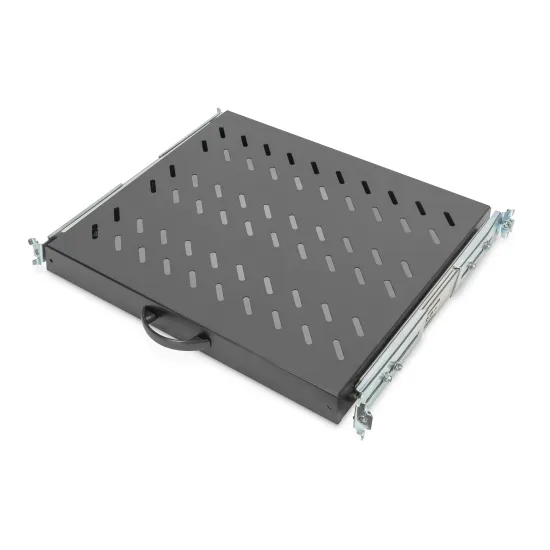 Digitus Polica na izvlacenje 483mm (19 ) 1U, 40x485x368mm, do 25kg, crna