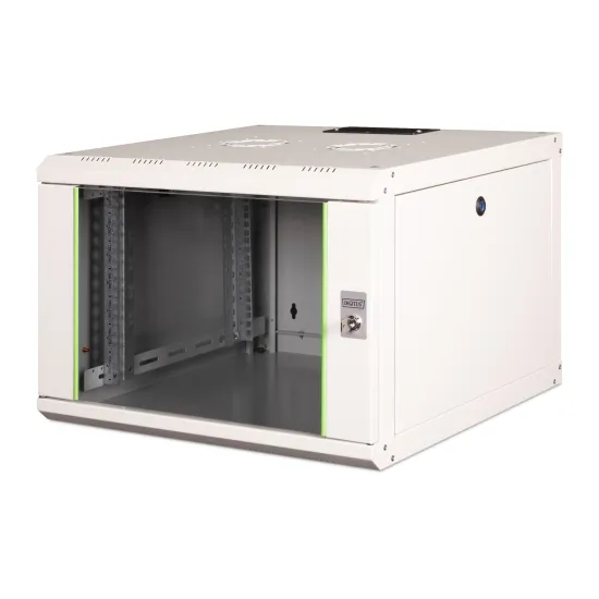 Digitus 7U network rack, wall, 600x600, sivi