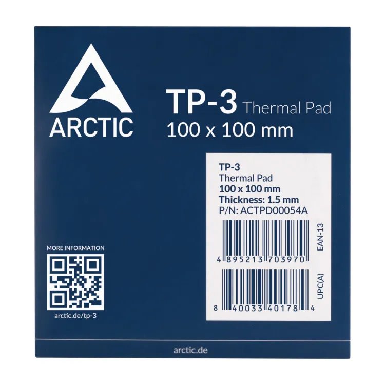 Arctic Cooling Termalni pad 100x100mm
