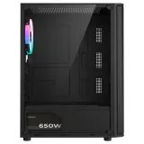 Rampage CASE HELIOS Mesh 4x120mm ARGB 650W 80+ Bronze