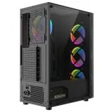 Rampage CASE HELIOS Mesh 4x120mm ARGB 650W 80+ Bronze
