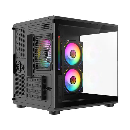 Rampage CASE MINID V1 3x120mm ARGB 750W 80+ Bronze