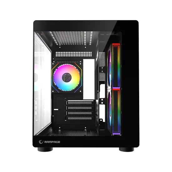 Rampage CASE MINID V1 3x120mm ARGB 750W 80+ Bronze