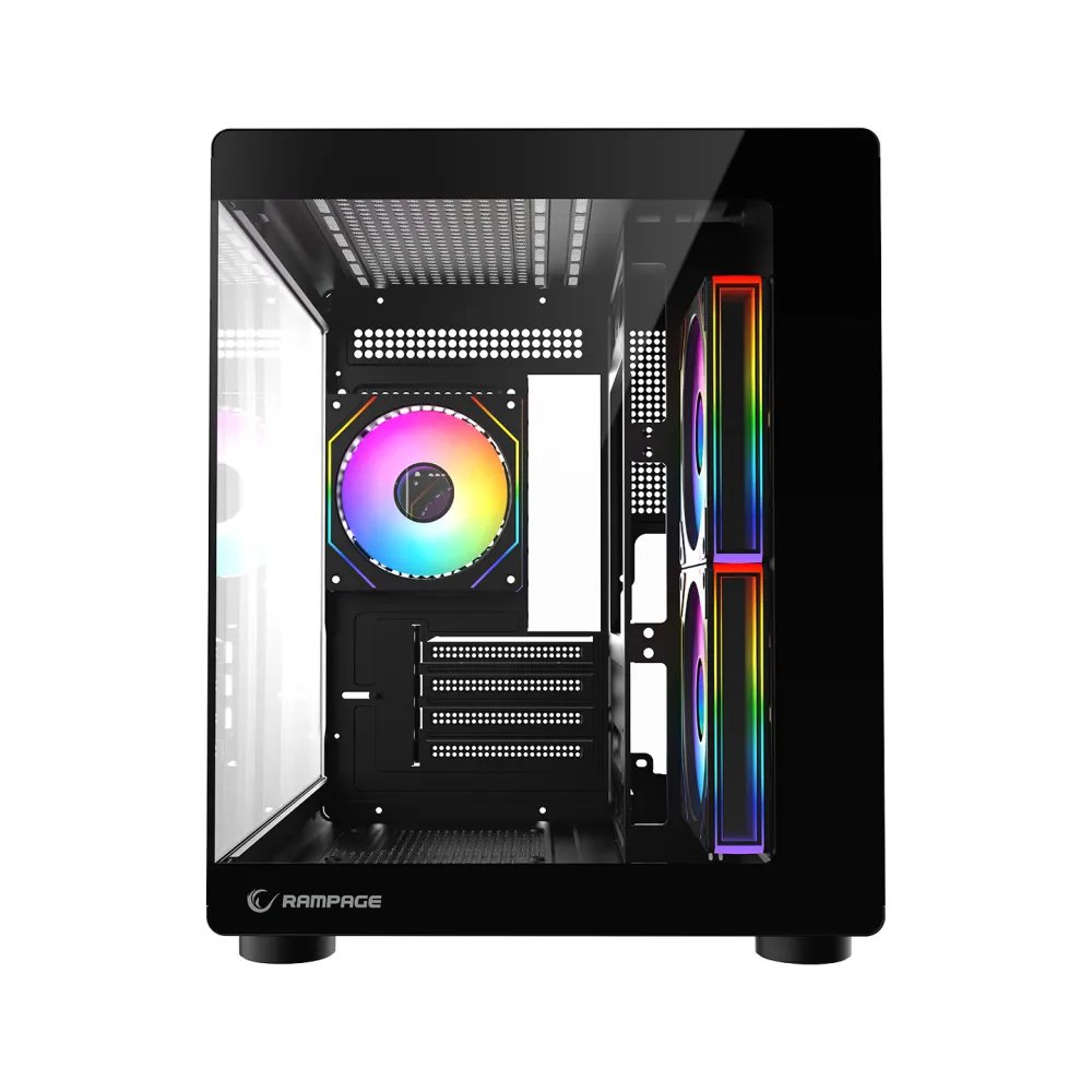 Rampage CASE MINID V1 3x120mm ARGB 750W 80+ Bronze