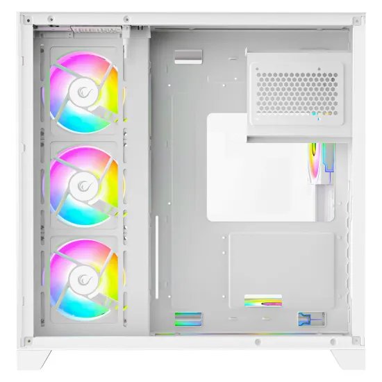 Rampage CASE MEGA V1 7x120mm ARGB 850W 80+ Bronze White