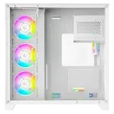 Rampage CASE MEGA V1 7x120mm ARGB 850W 80+ Bronze White