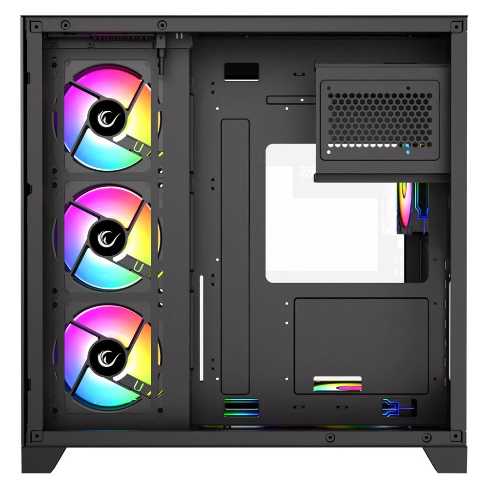 Rampage CASE MEGA V1 7x120mm ARGB 850W 80+ Bronze