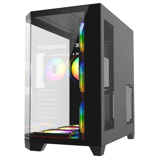 Rampage CASE MEGA V1 7x120mm ARGB 850W 80+ Bronze