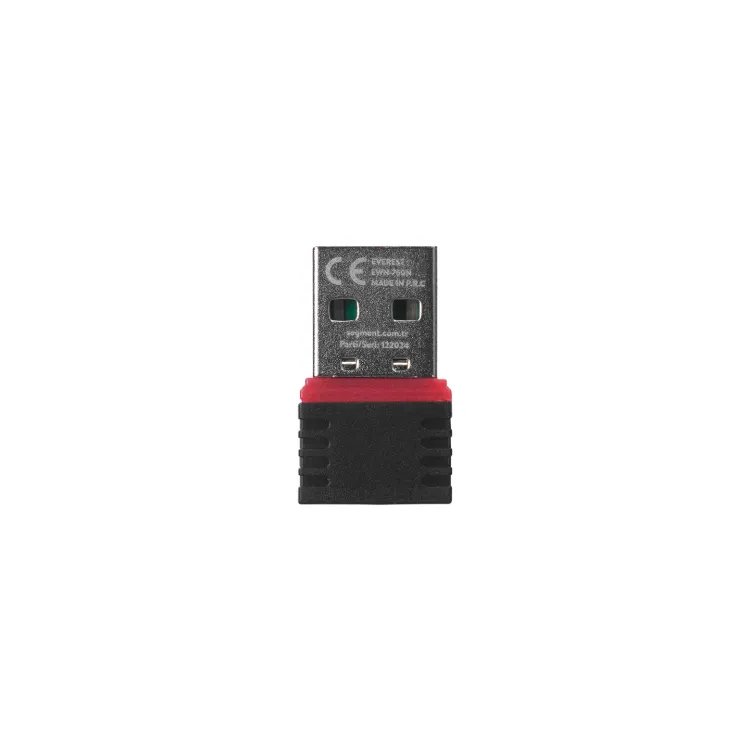 Everest WiFi adapter EWN-760N, N150 (150Mbps), 2.4GHz, USB, MT7601 chipset, external