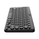 Everest Tastatura KB-BT16 Black 2.4G+BT1+BT2 US Layout