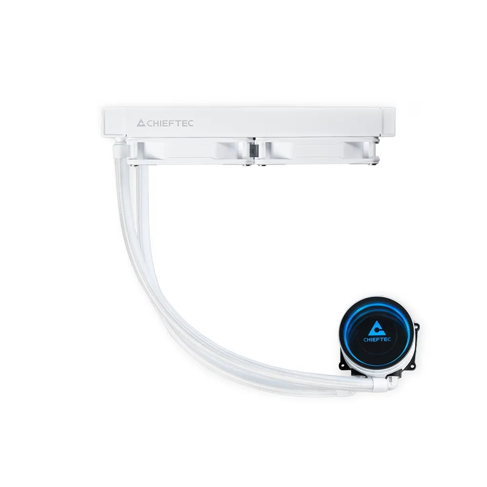 Chieftec CPU Cooler Iceberg White 240 ARGB (1851, 1700, 1200, AM5, AM4)