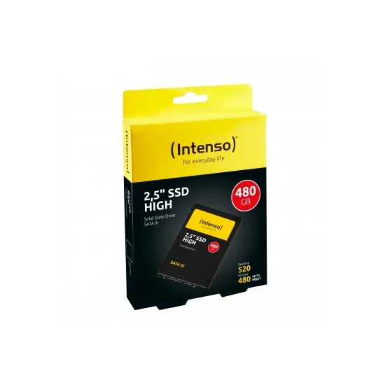Intenso SSD 480GB 2.5 7mm (r/w: 520/480 MBs)