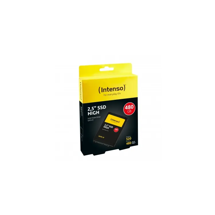 Intenso SSD 480GB 2.5 7mm (r/w: 520/480 MBs)