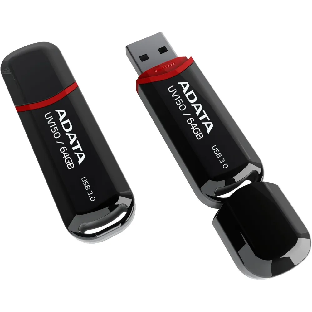 ADATA USB Flash Drive 3.2 64GB crni