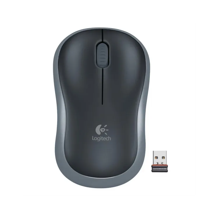 Logitech Miš Logitech M185 Wireless for Notebook Silver