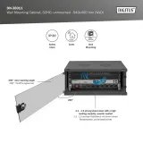 Digitus 4U network rack, 19 , wall, 540x400