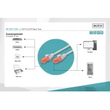 Digitus Kabl UTP patch CAT6 20m sivi