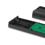 Chieftec Eksterno kuciste za m.2 SSD (NVME + SATA) USB 3.2 Type-C