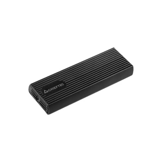 Chieftec Eksterno kuciste za m.2 SSD (NVME + SATA) USB 3.2 Type-C
