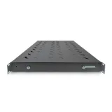 Digitus Polica fiksna 483 mm (19 ), do 50 kg, 44.5×482×350‑500 mm, crna