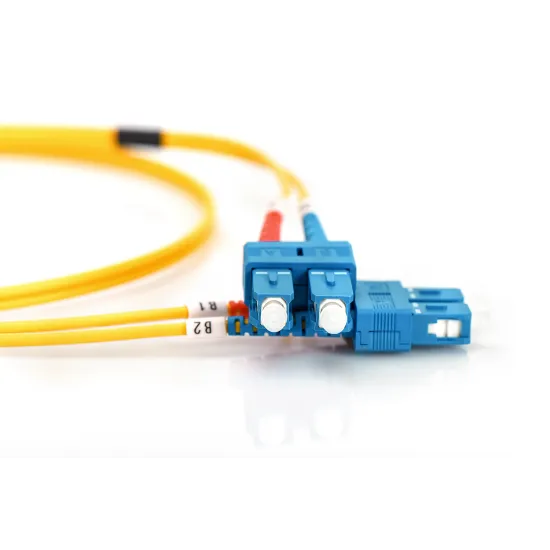 Digitus Opticki patch kabl, singlemode, duplex, 2 m, OS2, SC/SC, zuti
