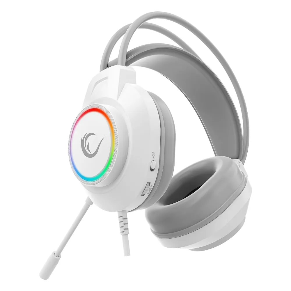Rampage Slusalice RM-K55 Kipchak RGB 7.1 Gaming White