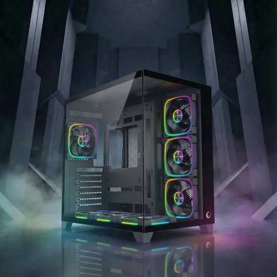 Rampage CASE SEALITE 7x120 ARGB 850W 80+ Bronze