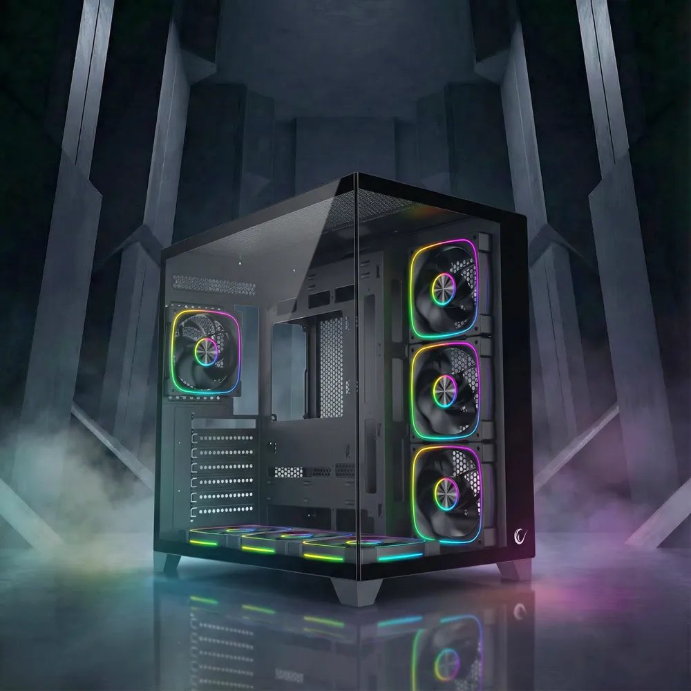Rampage CASE SEALITE 7x120 ARGB 850W 80+ Bronze