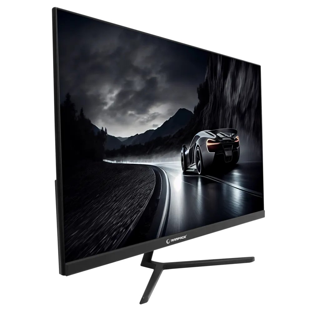 Rampage Monitor 25 RM25R100, 1920×1080 (FHD), IPS panel, 100Hz, 1 ms, 1000:1, 250 cd/m², HDMI + VGA, audio out ne, zvučnici ne,