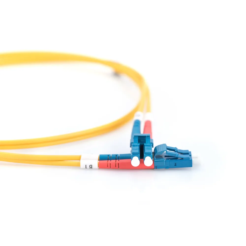 Digitus Opticki patch kabl, singlemode, duplex, 10 m, OS2, LC/LC, zuti