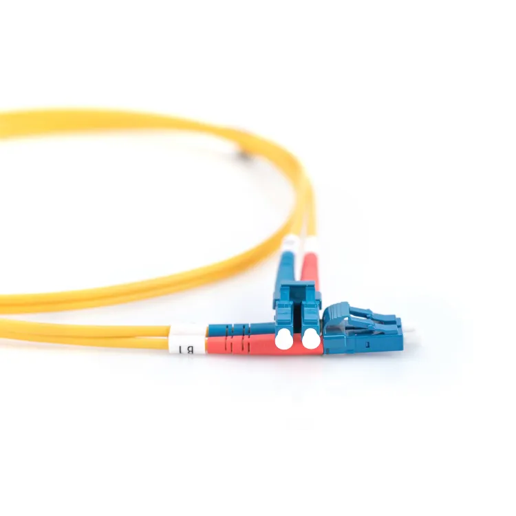 Digitus Opticki patch kabl, singlemode, duplex, 10 m, OS2, LC/LC, zuti